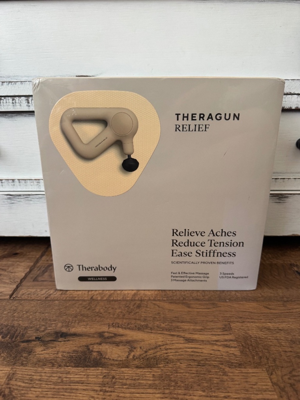 NEW Theragun Relief Handheld Massage Relief Gun Sealed Sand